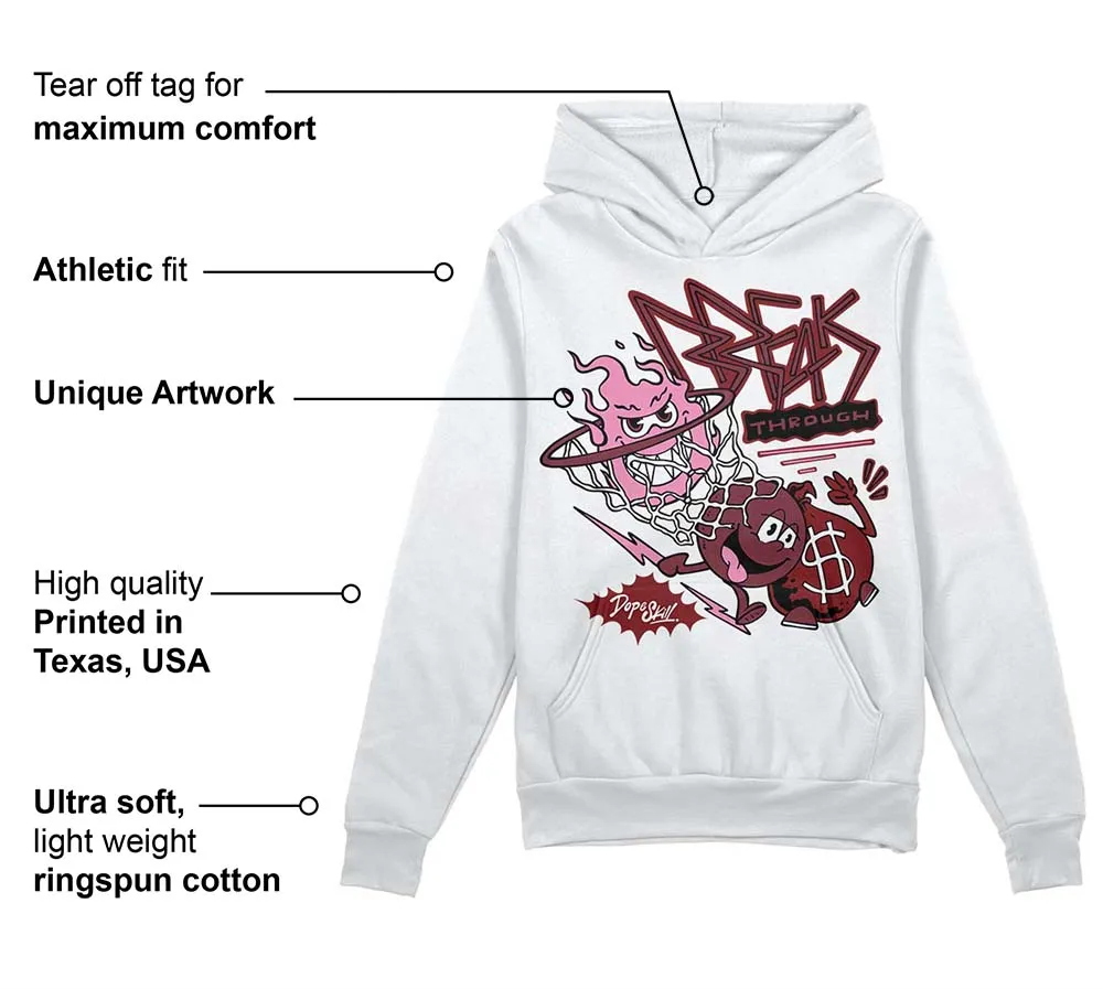 Team Red 1s DopeSkill Hoodie Sweatshirt Break Through Graphic sold by DopeSkill product image thumbnail 3