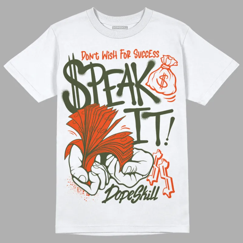 Olive Collection DopeSkill T-Shirt Speak It Graphic sold by DopeSkill