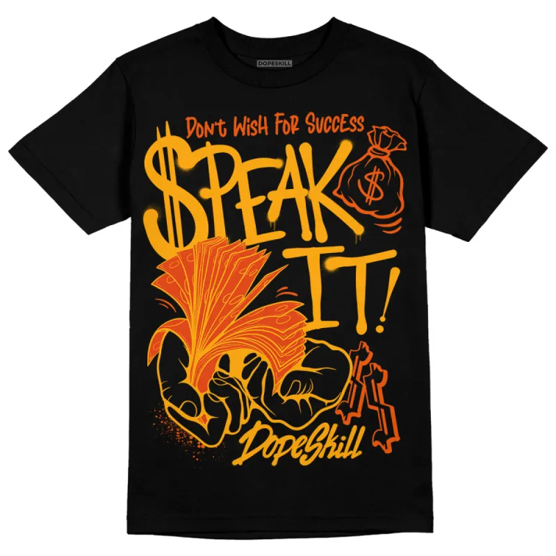 Black Taxi 12s DopeSkill T-Shirt Speak It Graphic sold by DopeSkill
