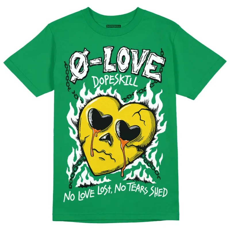Green Collection DopeSkill Green T-shirt Crying Heart Graphic sold by DopeSkill