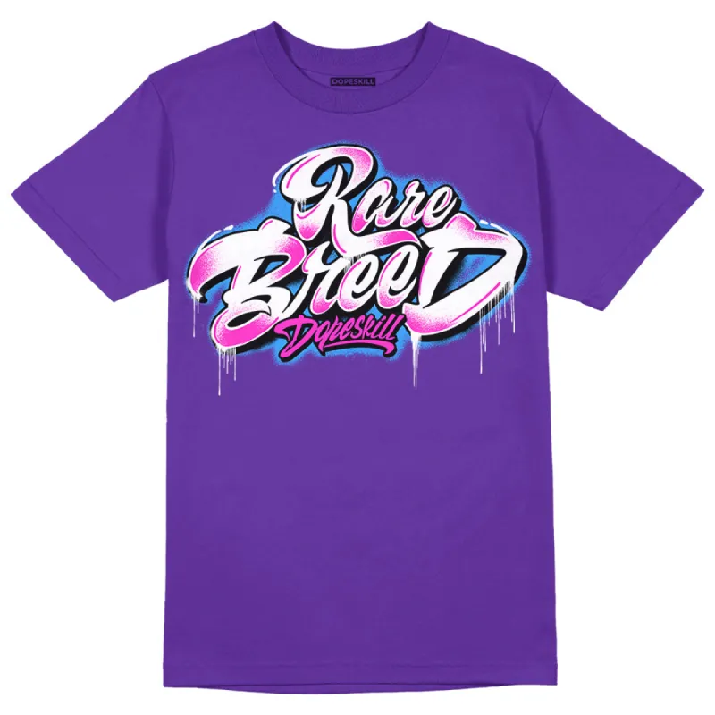 Dunk Purple Championship Court White DopeSkill Purple T-shirt Rare Breed Type Graphic sold by DopeSkill