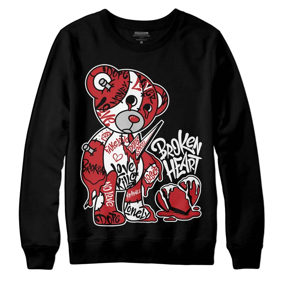 Red Taxi 12s DopeSkill Sweatshirt Broken Heart Graphic sold by DopeSkill product image thumbnail 2