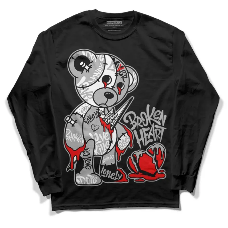 Shadow 1s DopeSkill Long Sleeve T-Shirt Broken Heart Graphic sold by DopeSkill