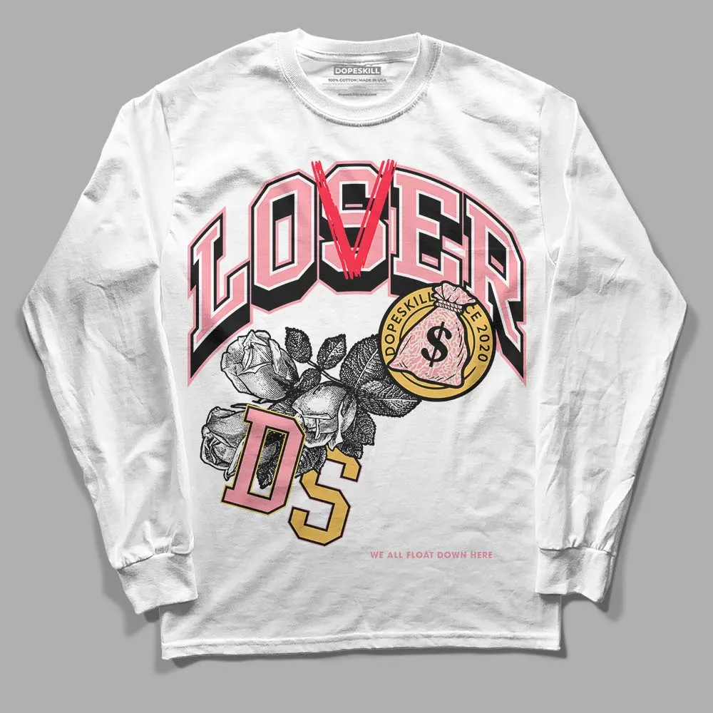 Red Stardust 3s DopeSkill Long Sleeve T-Shirt Loser Lover Graphic sold by DopeSkill
