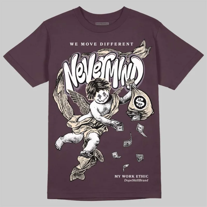 Burgundy Crush 3s DopeSkill Maroon T-shirt Nevermind Graphic sold by DopeSkill