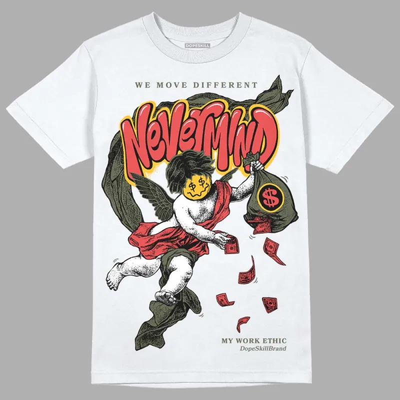 Dunk Mystic Red Cargo Khaki DopeSkill T-Shirt Nevermind Graphic sold by DopeSkill