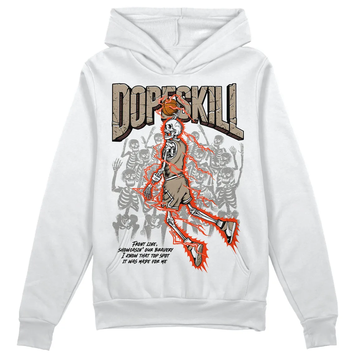Latte 1s DopeSkill Hoodie Sweatshirt Thunder Dunk Graphic sold by DopeSkill
