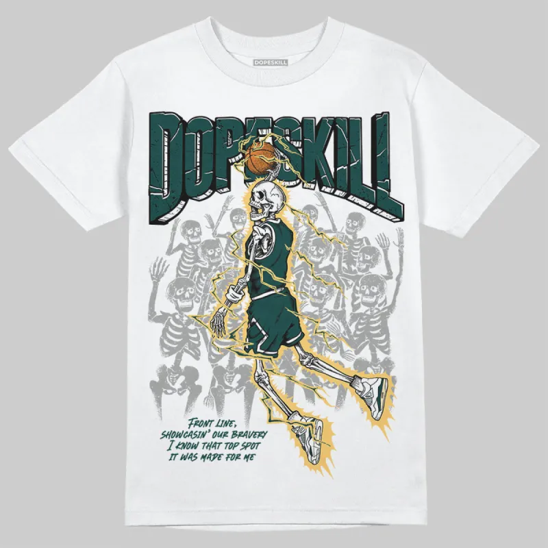 Oxidized Green 4s DopeSkill T-Shirt Thunder Dunk Graphic sold by DopeSkill