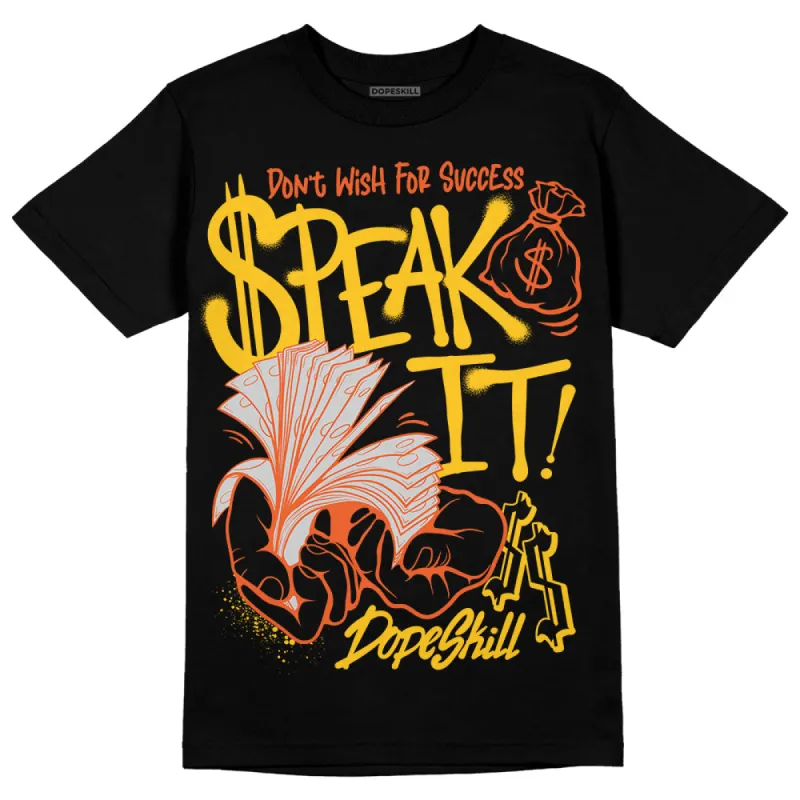 Yellow Collection DopeSkill T-Shirt Speak It Graphic sold by DopeSkill