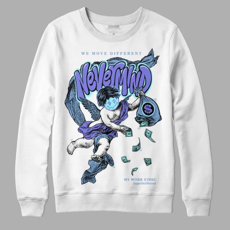 University Blue Collection DopeSkill Sweatshirt Nevermind Graphic sold by DopeSkill
