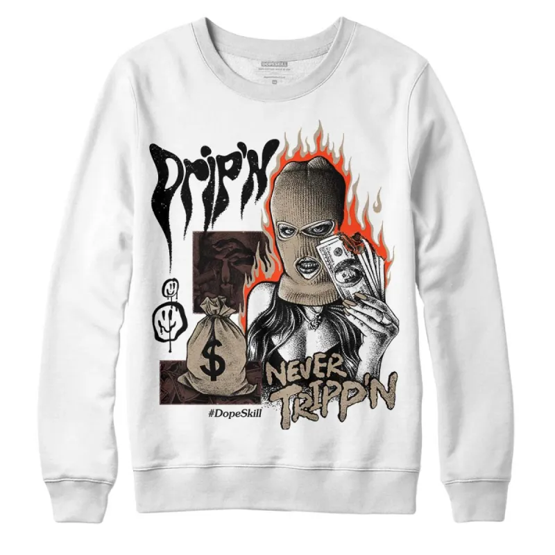 Latte 1s DopeSkill Sweatshirt Drip'n Never Tripp'n Graphic sold by DopeSkill