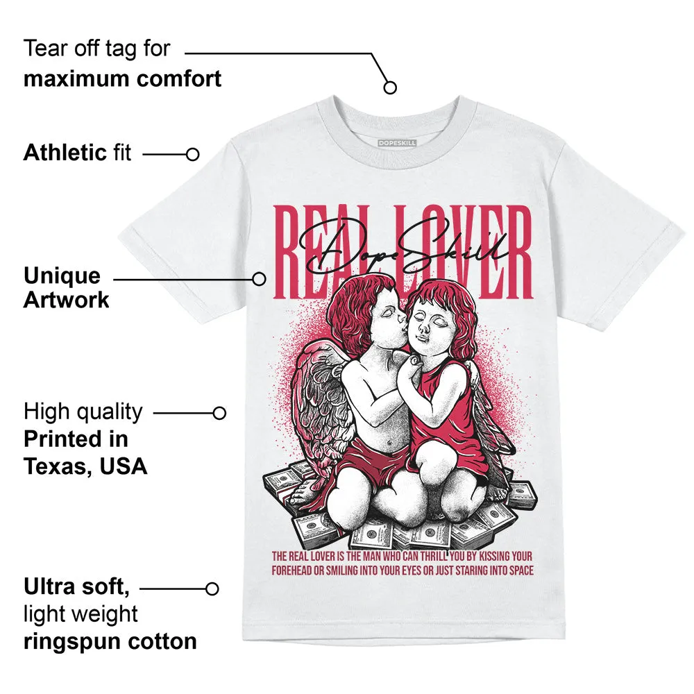 85 Metallic Burgundy 1s DopeSkill T-Shirt Real Lover Graphic sold by DopeSkill product image thumbnail 3