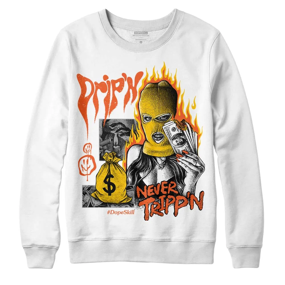 Georgia Peach 3s DopeSkill Sweatshirt Drip'n Never Tripp'n Graphic sold by DopeSkill product image thumbnail 2