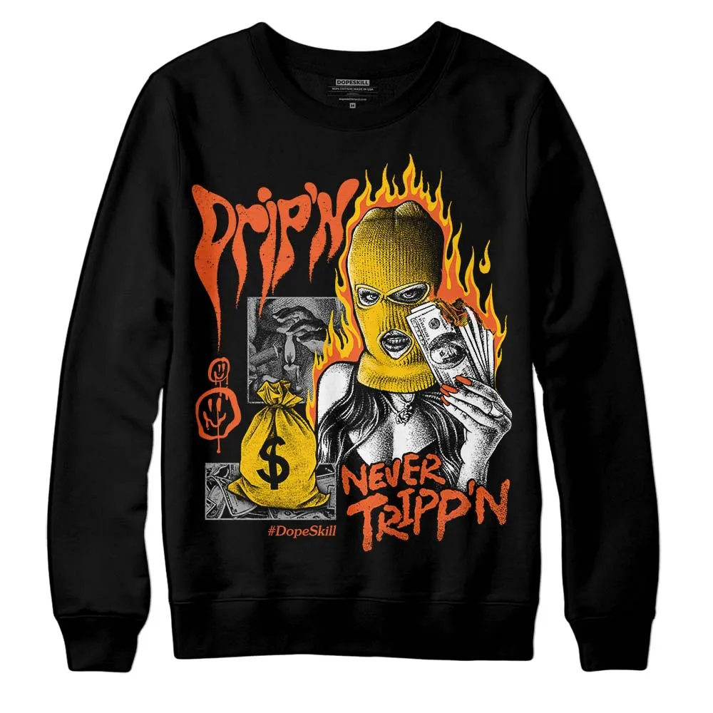 Georgia Peach 3s DopeSkill Sweatshirt Drip'n Never Tripp'n Graphic sold by DopeSkill