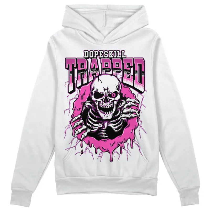 Hyper Violet 4s DopeSkill Hoodie Sweatshirt Trapped Halloween Graphic sold by DopeSkill