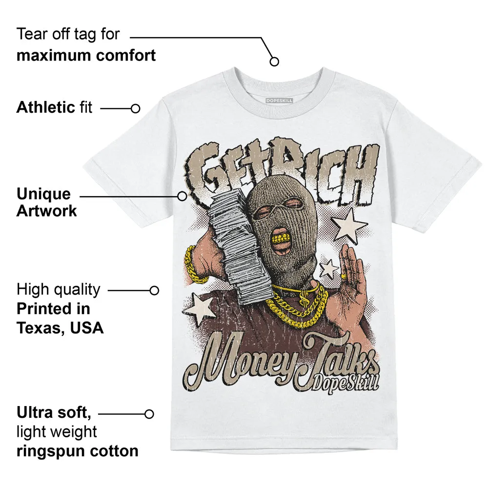 Latte 1s DopeSkill T-Shirt Get Rich Graphic sold by DopeSkill product image thumbnail 3