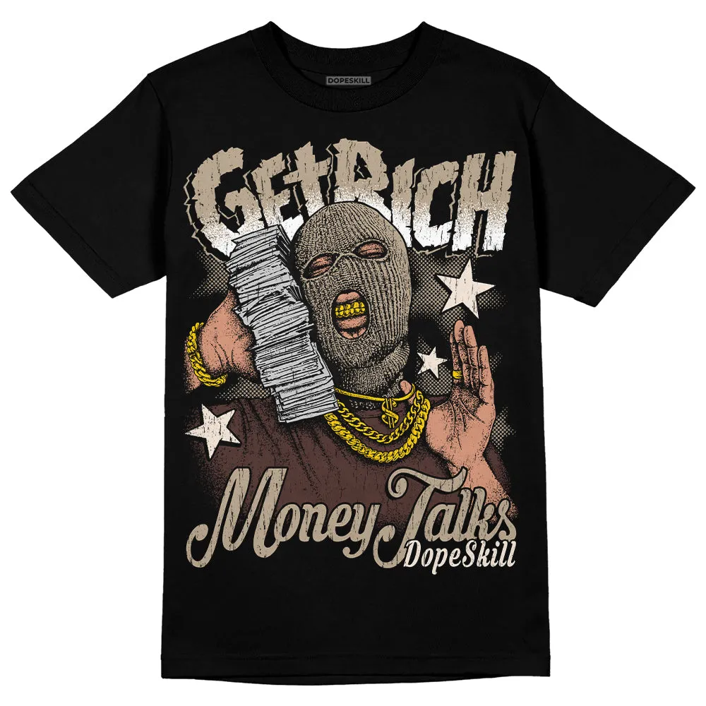 Latte 1s DopeSkill T-Shirt Get Rich Graphic sold by DopeSkill product image thumbnail 2