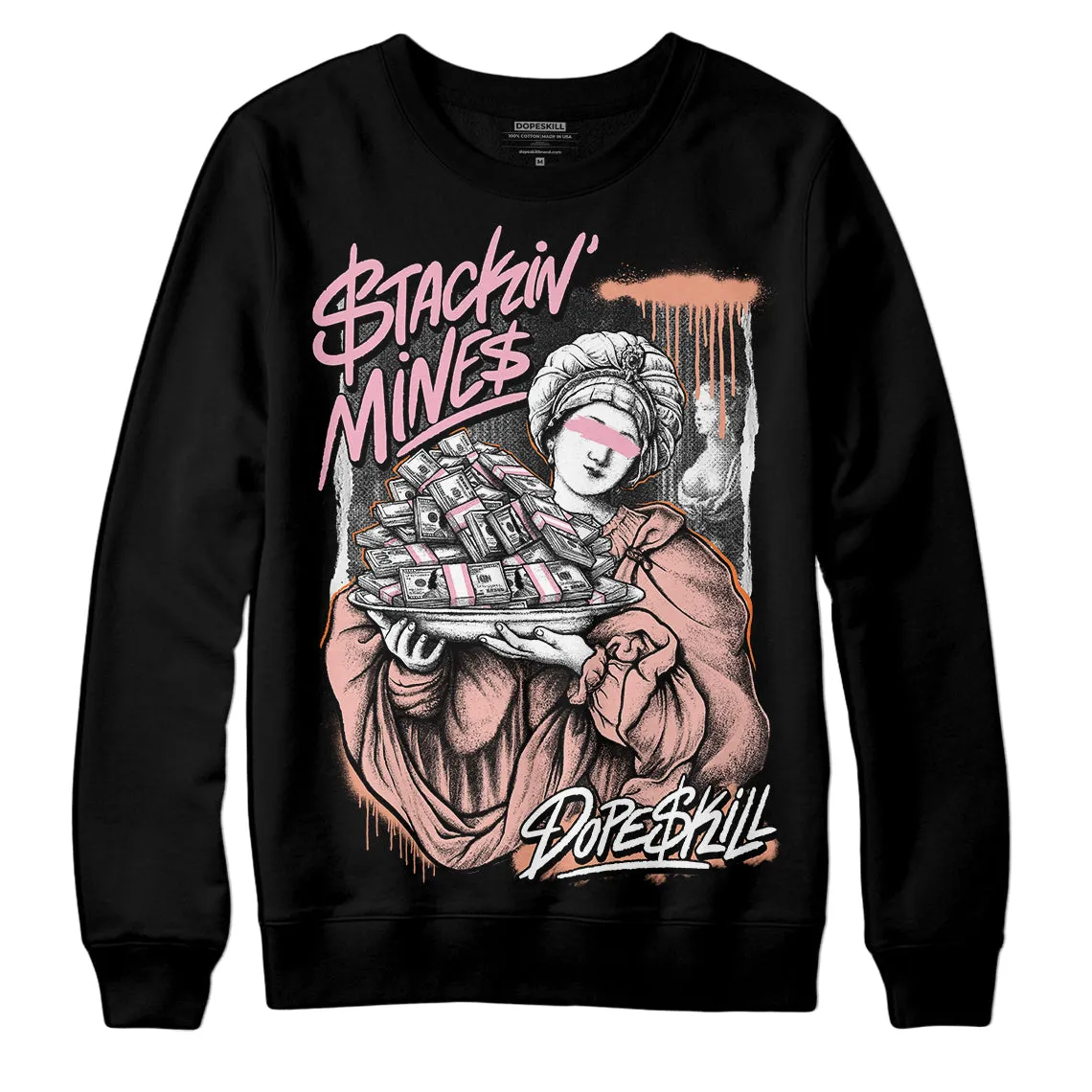 Legend Pink 11s DopeSkill Sweatshirt Stackin Mines Graphic sold by DopeSkill product image thumbnail 2