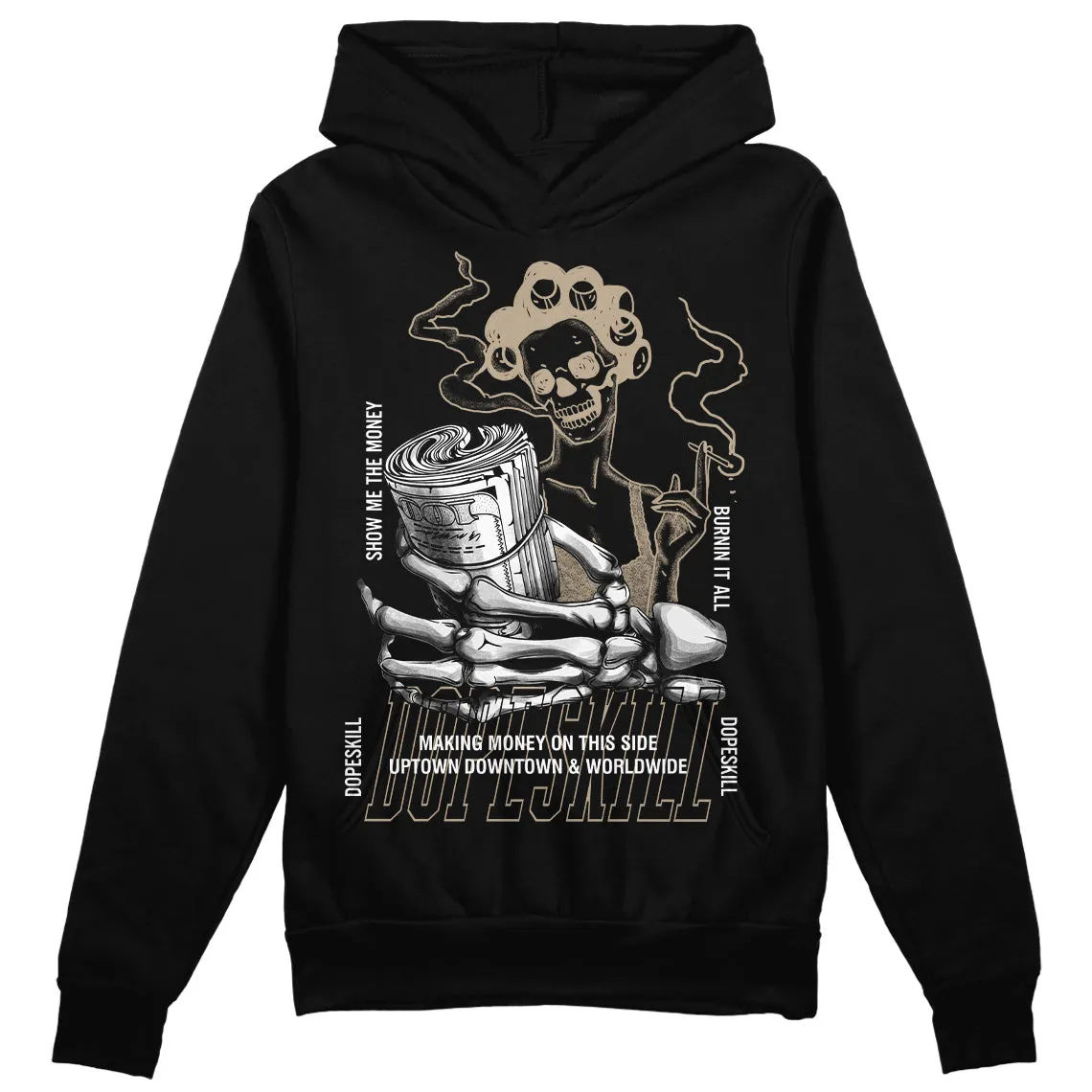 Latte 1s DopeSkill Hoodie Sweatshirt Show Me The Money Graphic sold by DopeSkill product image thumbnail 2