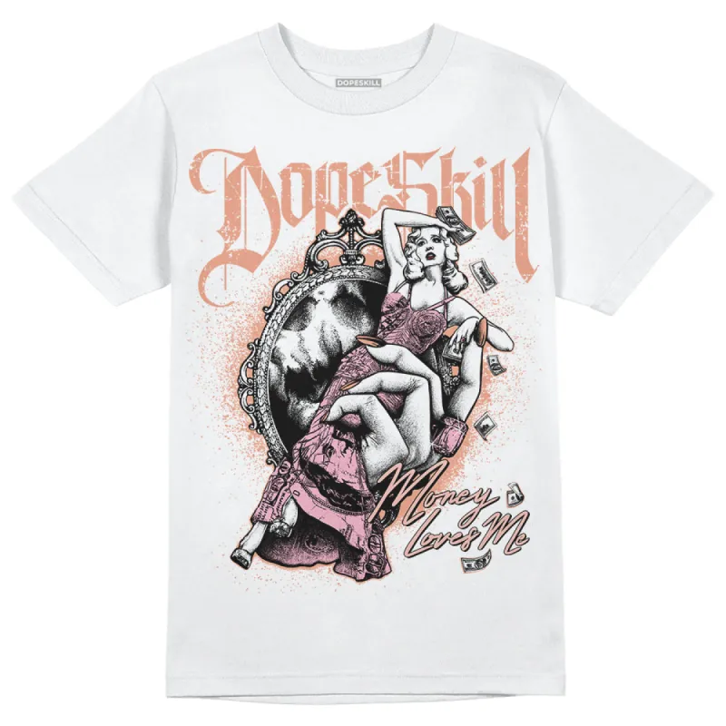 Legend Pink 11s DopeSkill T-Shirt Money Loves Me Graphic sold by DopeSkill