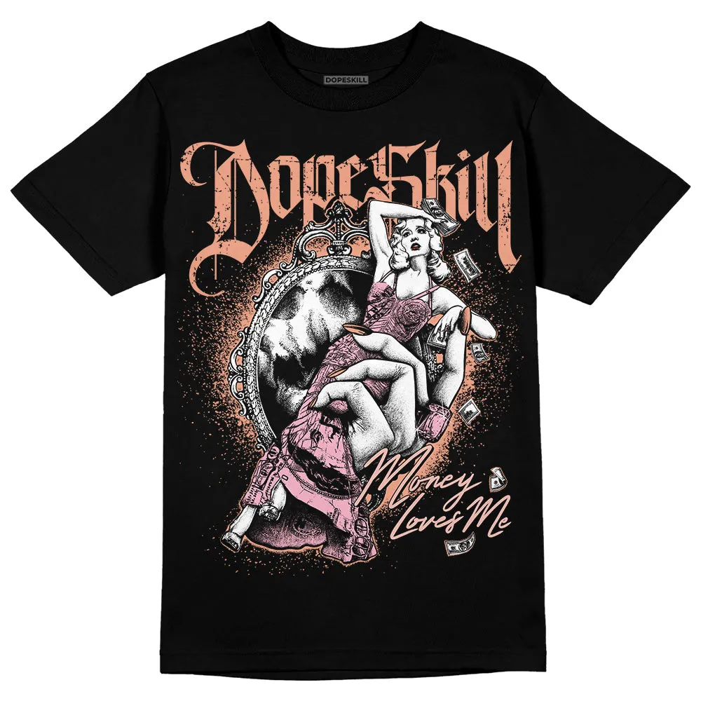 Legend Pink 11s DopeSkill T-Shirt Money Loves Me Graphic sold by DopeSkill product image thumbnail 2