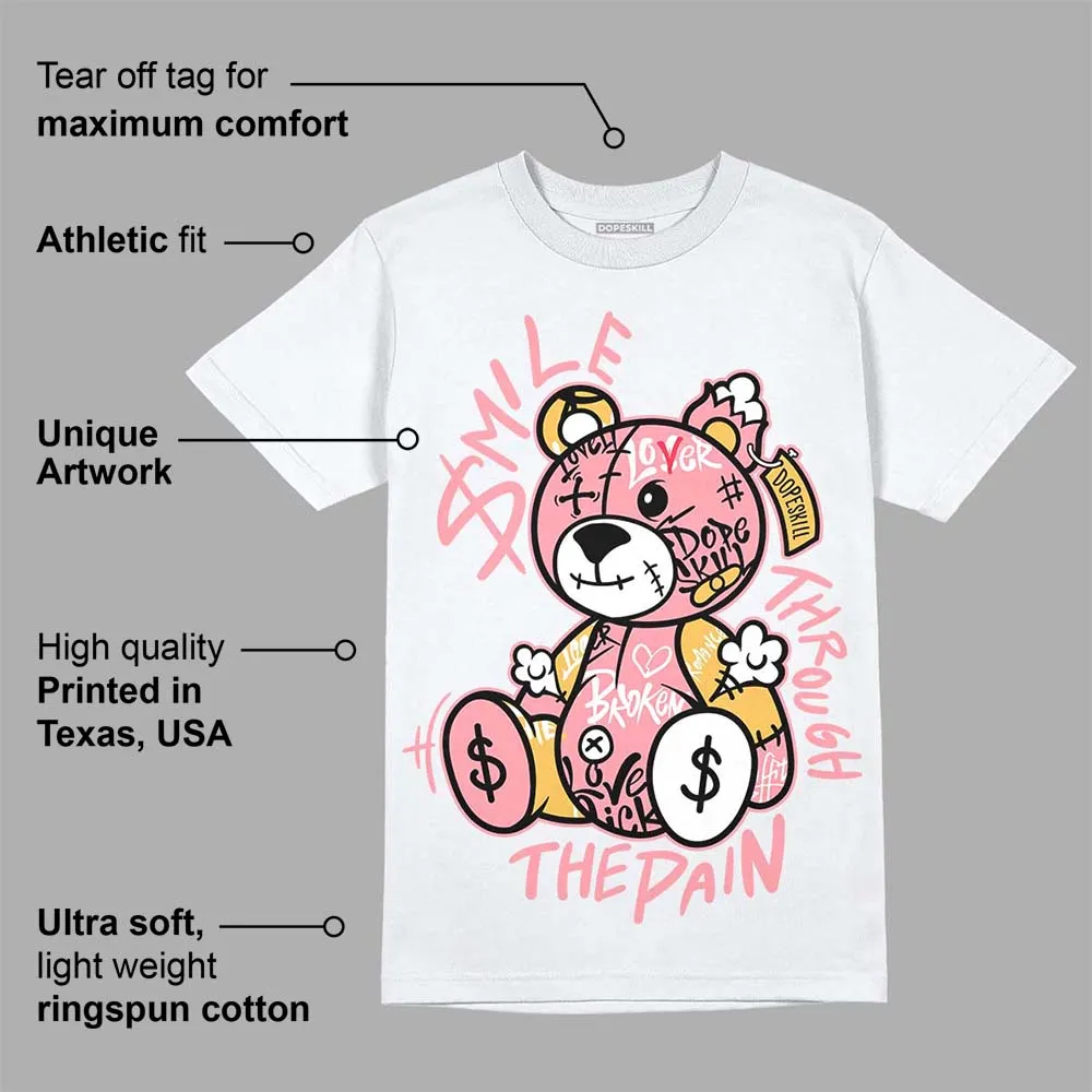 Red Stardust 3s DopeSkill T-Shirt Smile Through The Pain Graphic sold by DopeSkill product image thumbnail 3