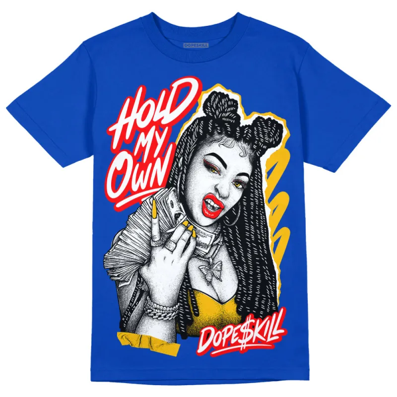 Royal Blue Collection DopeSkill Royal Blue T-shirt New H.M.O Graphic sold by DopeSkill