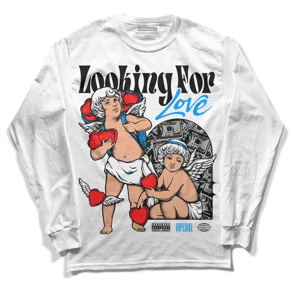 Reverse Oreo 6s DopeSkill Long Sleeve T-Shirt Looking For Love Graphic sold by DopeSkill product image thumbnail 2