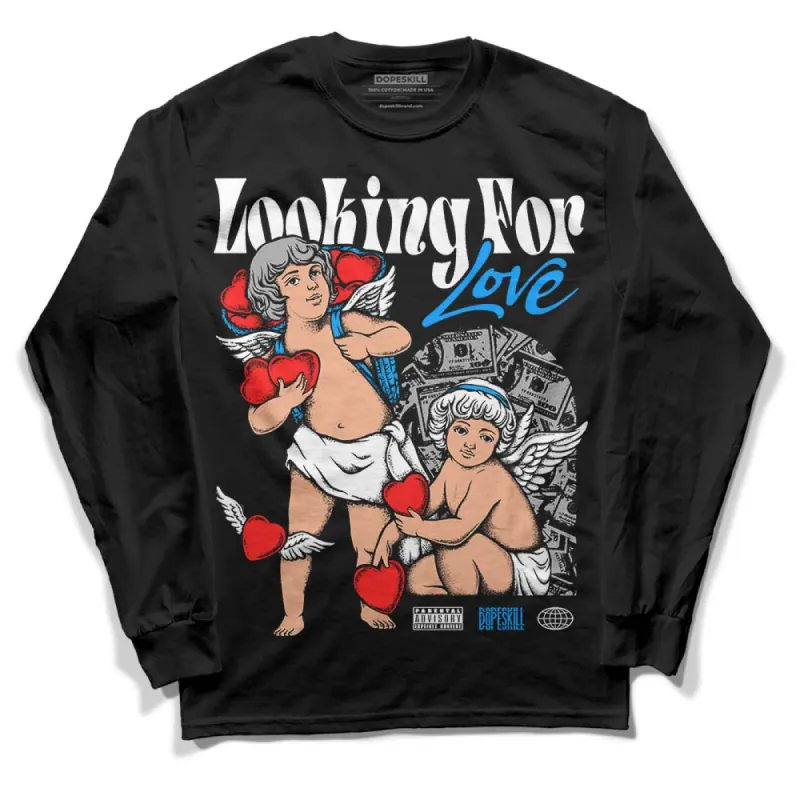 Reverse Oreo 6s DopeSkill Long Sleeve T-Shirt Looking For Love Graphic sold by DopeSkill