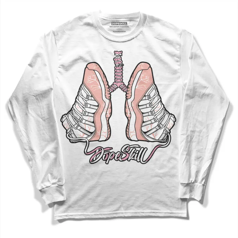 Legend Pink 11s DopeSkill Long Sleeve T-Shirt Breathe Graphic sold by DopeSkill