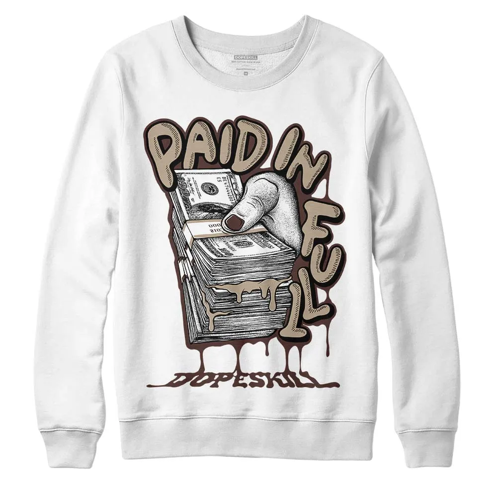 Latte 1s DopeSkill Sweatshirt Paid In Full Graphic sold by DopeSkill