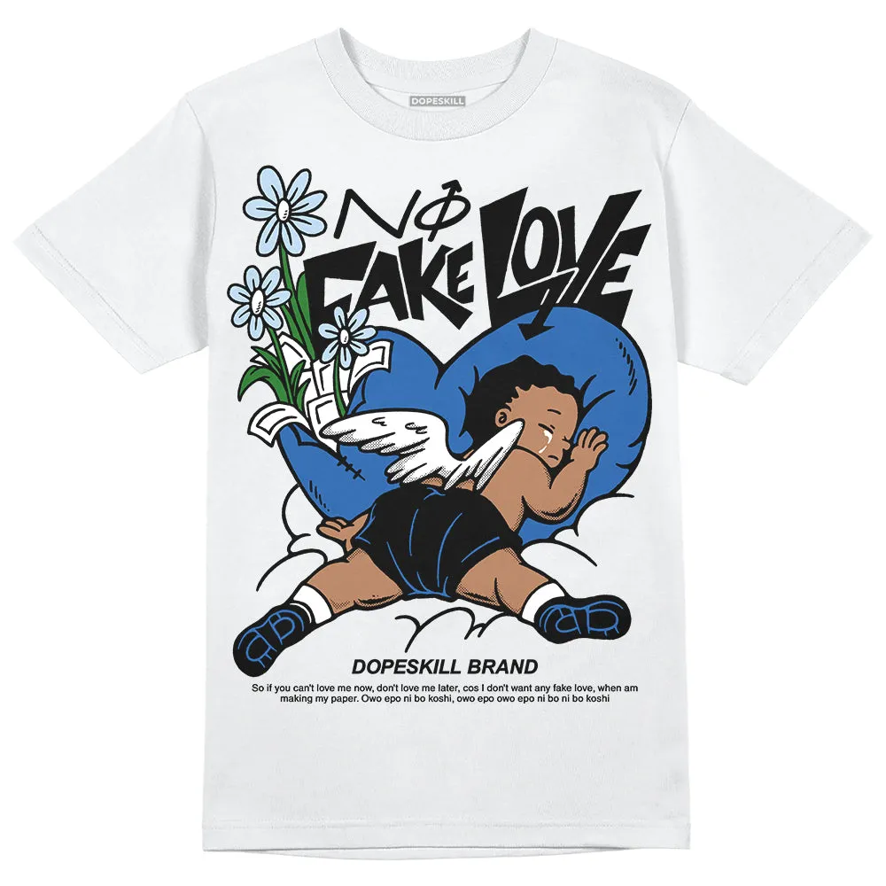 Space Jam 11s DopeSkill T-Shirt No Fake Love Graphic sold by DopeSkill product image thumbnail 2
