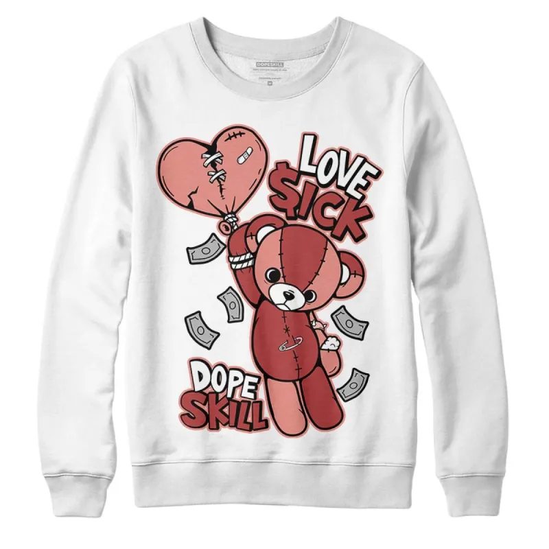 Dune Red 13s DopeSkill Sweatshirt Love Sick Graphic sold by DopeSkill