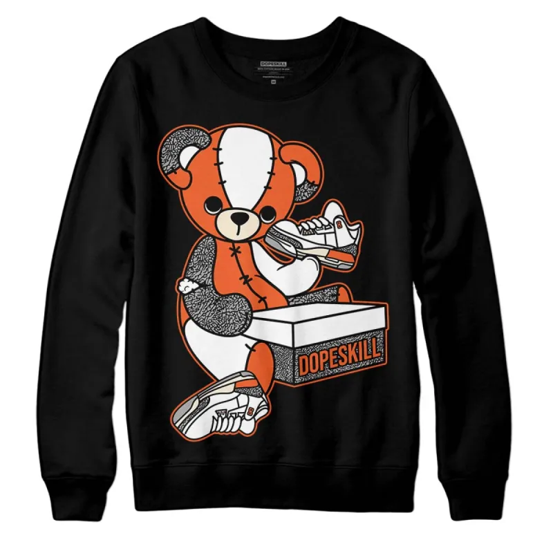 Georgia Peach 3s DopeSkill Sweatshirt Sneakerhead BEAR Graphic sold by DopeSkill