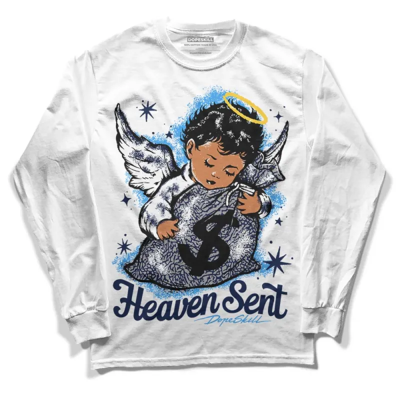 AJ Spizike White Obsidian DopeSkill Long Sleeve T-Shirt Heaven Sent Graphic sold by DopeSkill