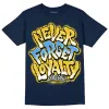 Michigan Dunks DopeSkill Midnight Navy T-Shirt Never Forget Loyalty Graphic sold by DopeSkill
