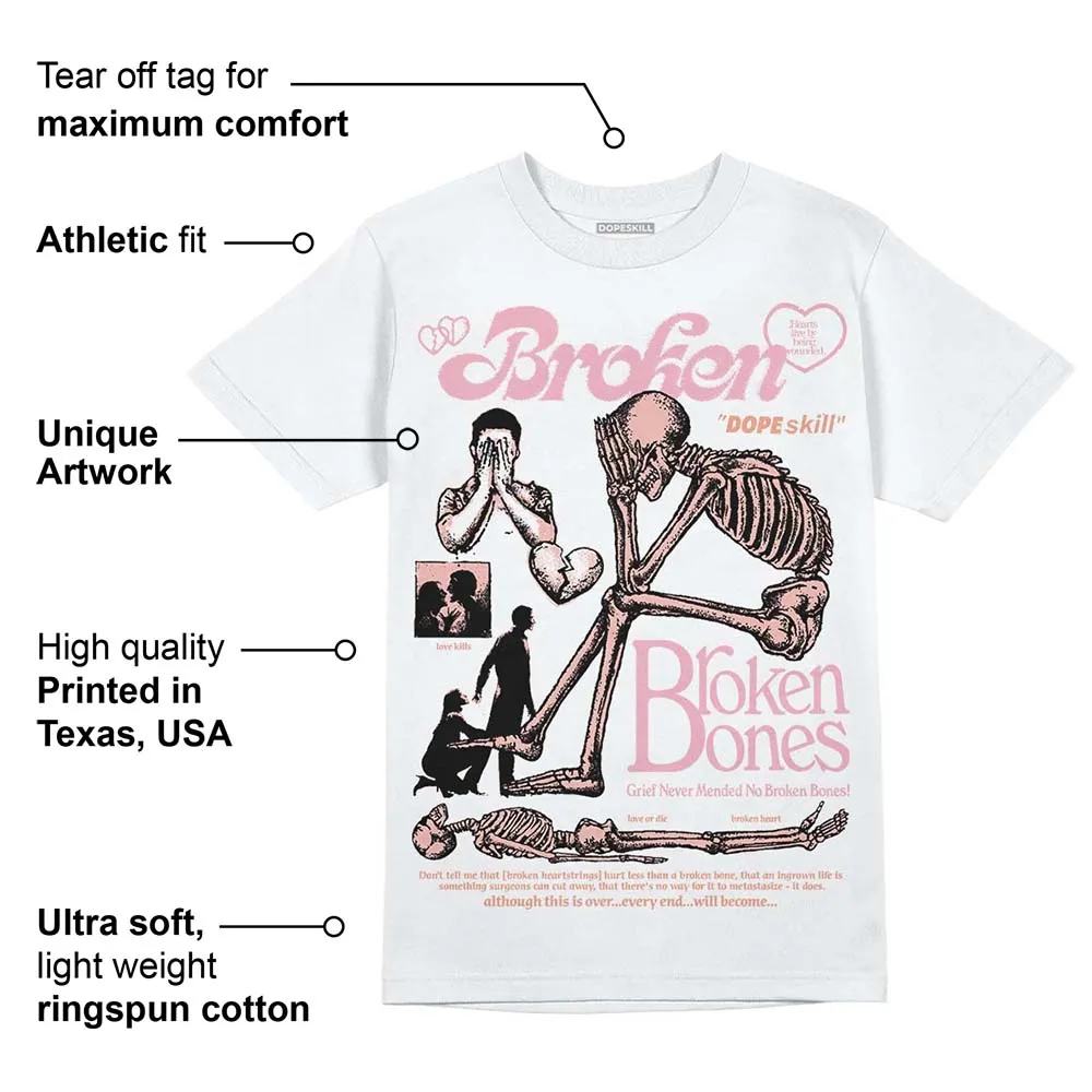 Legend Pink 11s DopeSkill T-Shirt Broken Bones Graphic sold by DopeSkill product image thumbnail 3