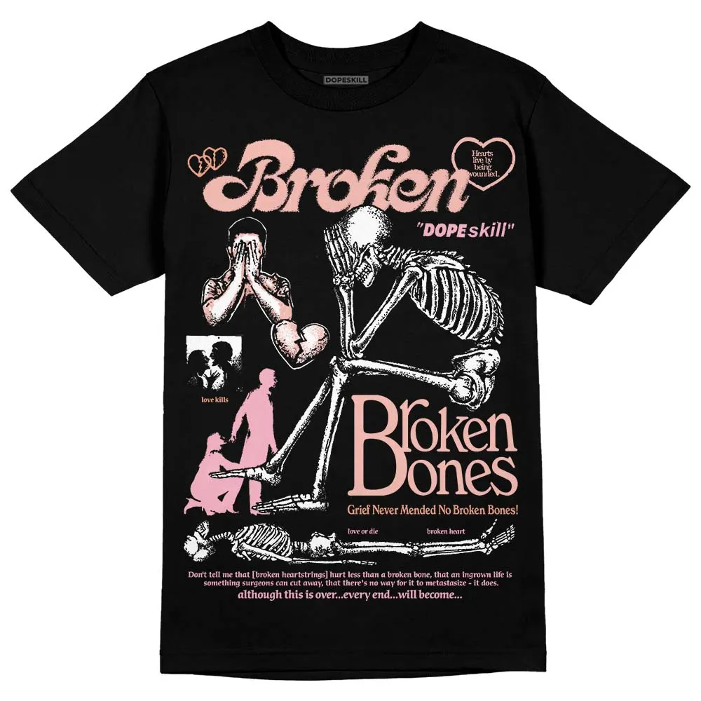 Legend Pink 11s DopeSkill T-Shirt Broken Bones Graphic sold by DopeSkill product image thumbnail 2