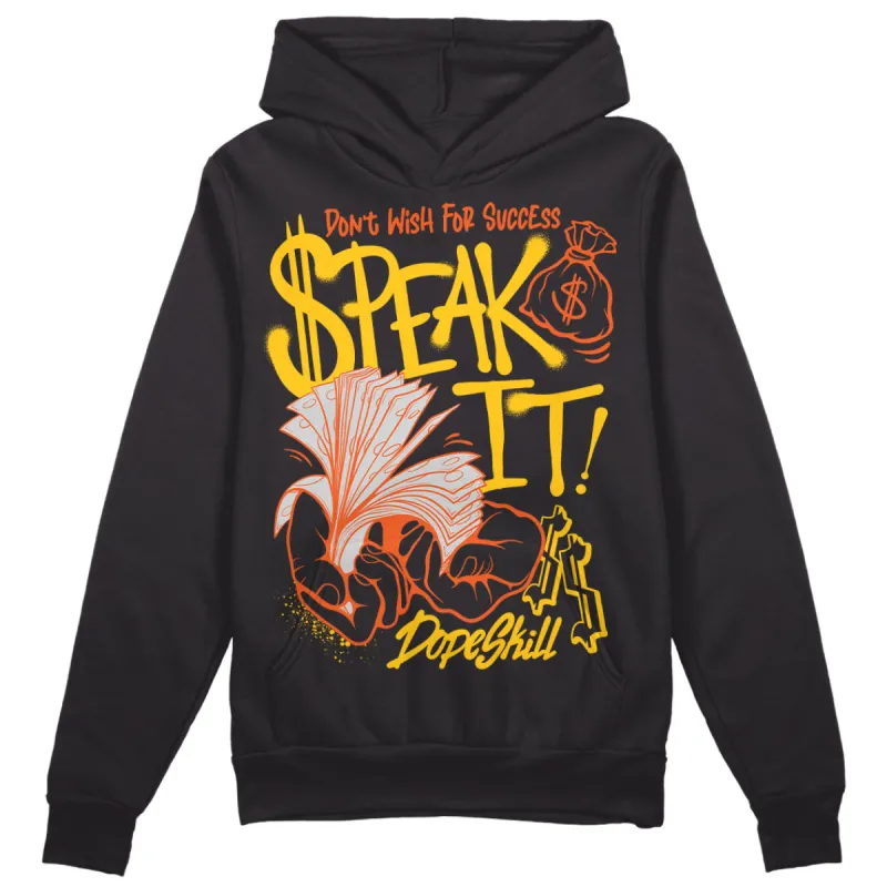 Yellow Collection DopeSkill Hoodie Sweatshirt Speak It Graphic sold by DopeSkill