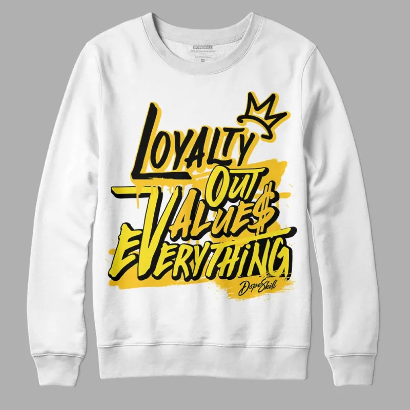 Vivid Sulfur 4s DopeSkill Sweatshirt LOVE Graphic sold by DopeSkill
