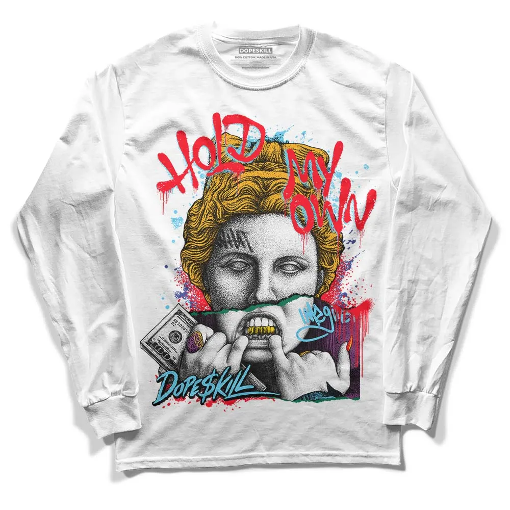 GS 'Six Championships' 1s DopeSkill Long Sleeve T-Shirt Hold My Own Graphic sold by DopeSkill product image thumbnail 2