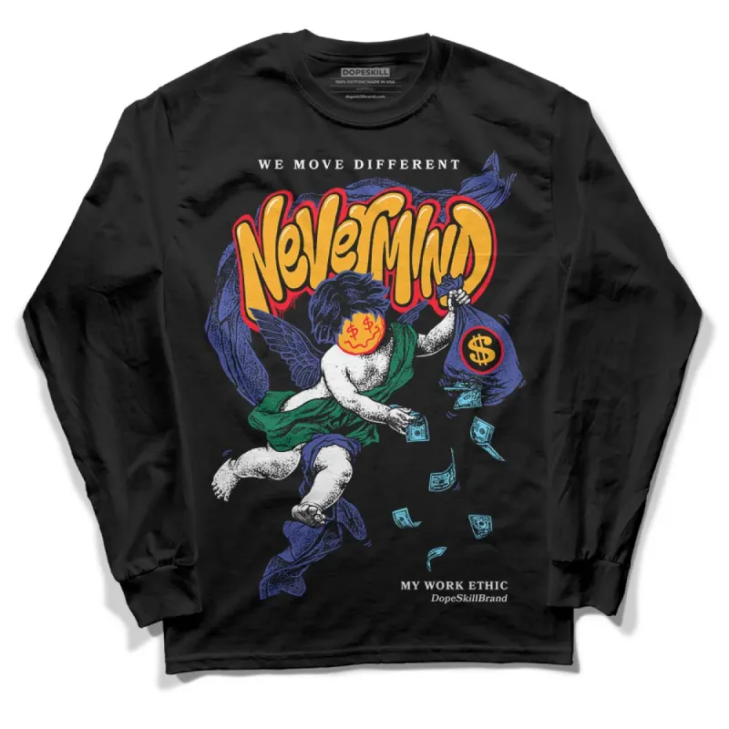 GS 'Six Championships' 1s DopeSkill Long Sleeve T-Shirt Nevermind Graphic sold by DopeSkill