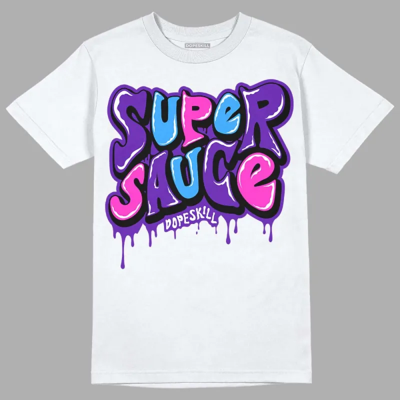 Dunk Purple Championship Court White DopeSkill T-Shirt Super Sauce Graphic sold by DopeSkill