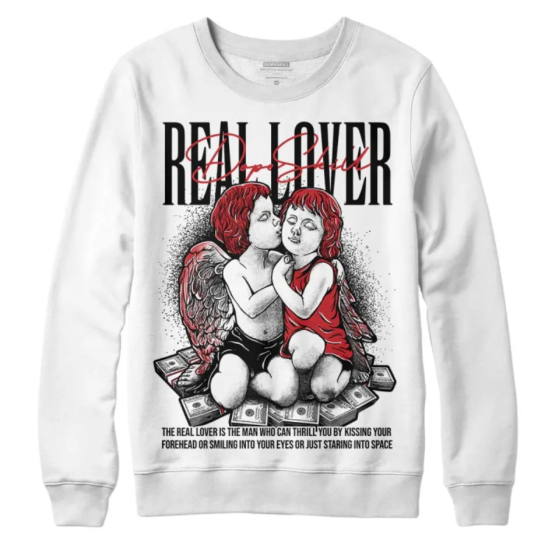 Red Taxi 12s DopeSkill Sweatshirt Real Lover Graphic sold by DopeSkill