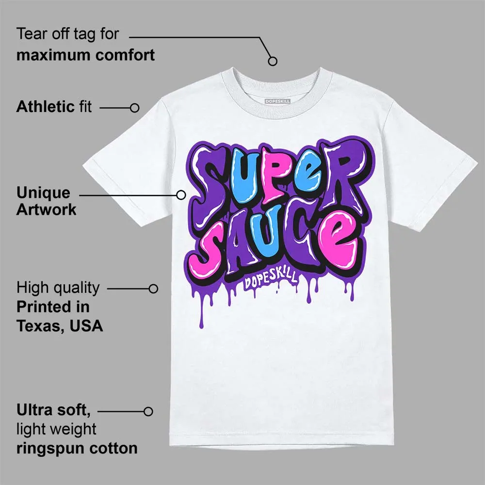 Dunk Purple Championship Court White DopeSkill T-Shirt Super Sauce Graphic sold by DopeSkill product image thumbnail 3