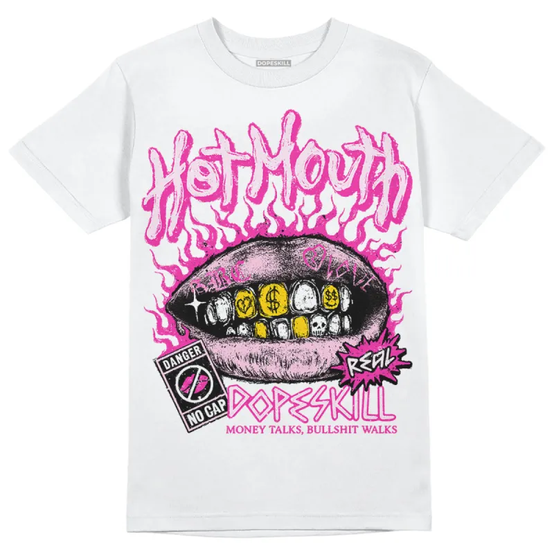 Pink Collection DopeSkill T-Shirt Hot Mouth Graphic sold by DopeSkill
