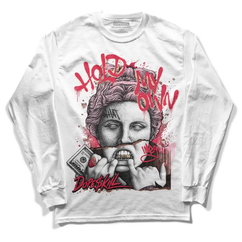 Dunk Bacon DopeSkill Long Sleeve T-Shirt Hold My Own Graphic sold by DopeSkill