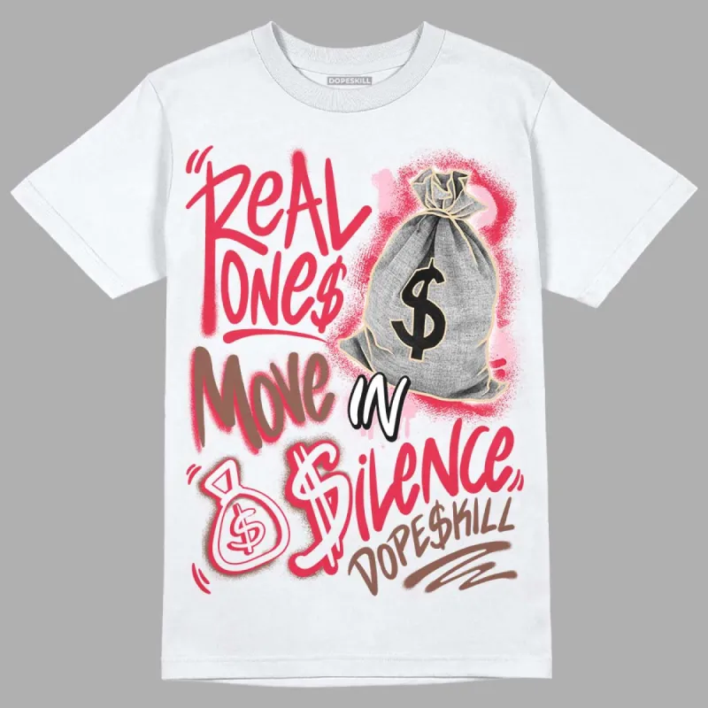 Dunk Bacon DopeSkill T-Shirt Real Ones Move In Silence Graphic sold by DopeSkill