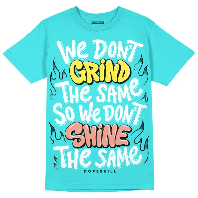 Cyan Burst 9060 DopeSkill Virtual Blue T-Shirt Grind Shine Graphic sold by DopeSkill