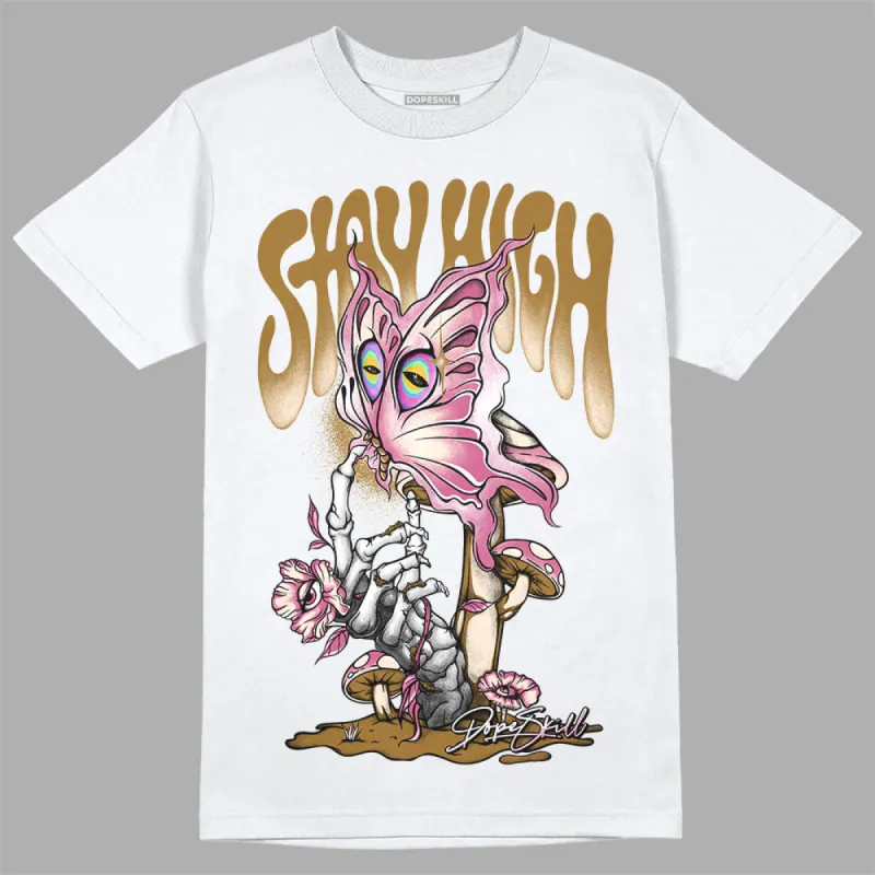 Dunk Bronzine Playful Pink Coconut Milk DopeSkill T-Shirt Stay High Graphic sold by DopeSkill